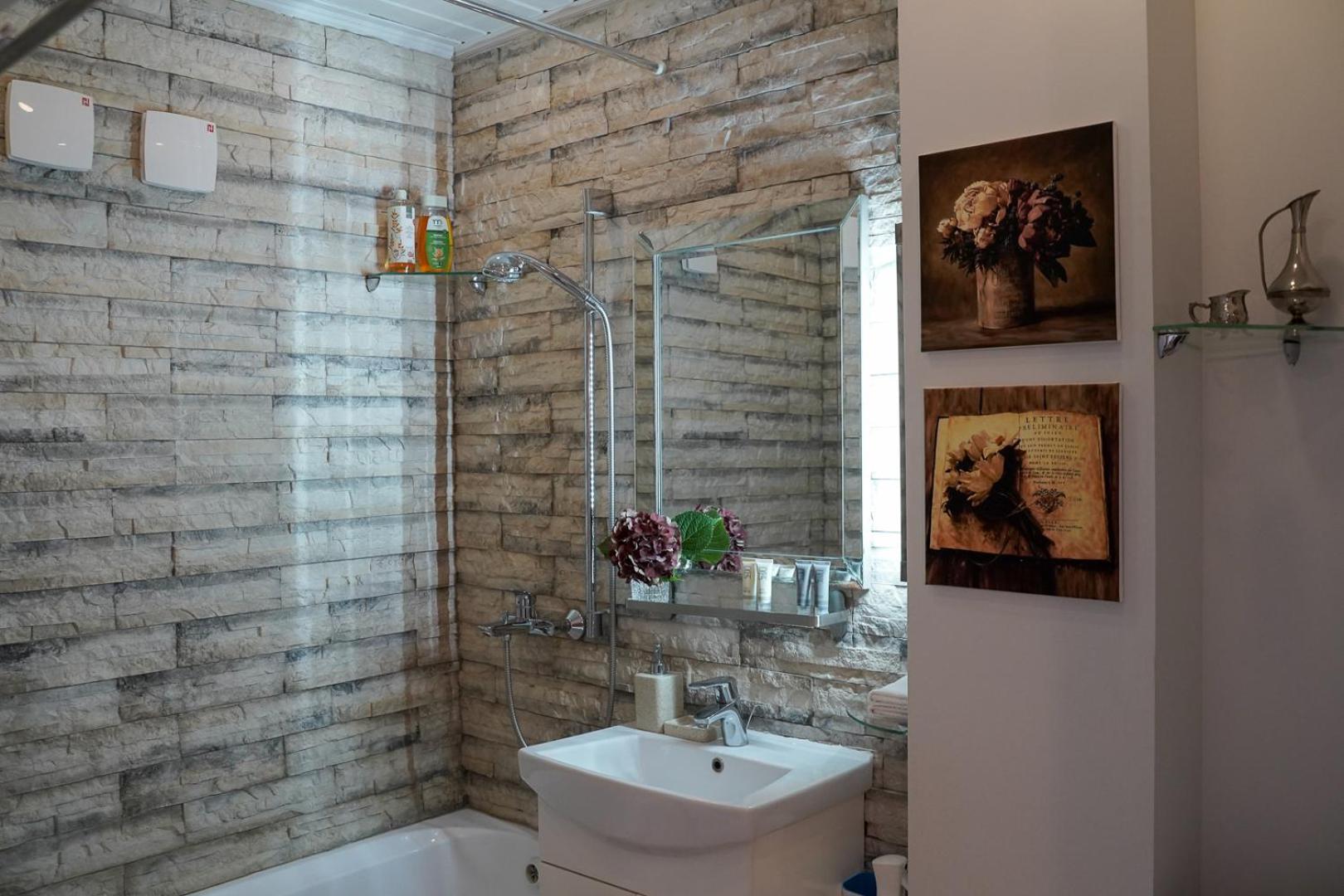 Apartamentai Birstono Centre Su Zidiniu Birštonas Dış mekan fotoğraf